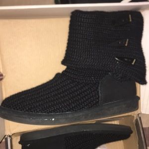 Knit boot